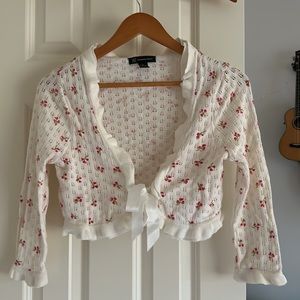 Dainty Floral Cardigan